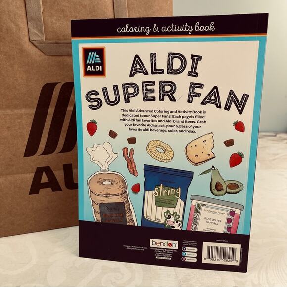 Aldi Super Fan Coloring and Activity Book NEW - Picture 2 of 4
